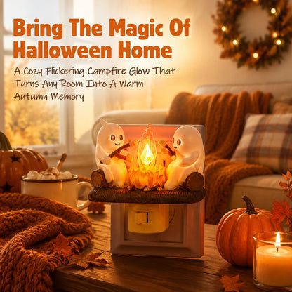 Ghost Campfire Night Light