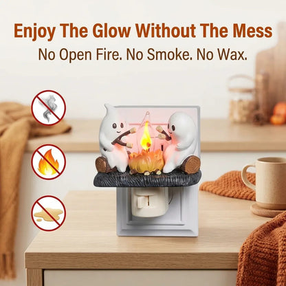 Ghost Campfire Night Light