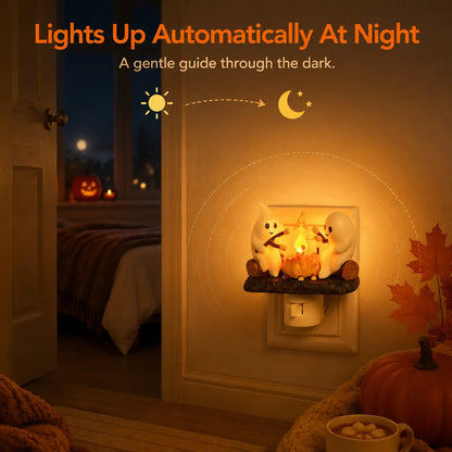 Ghost Campfire Night Light