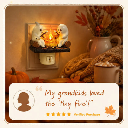 Ghost Campfire Night Light