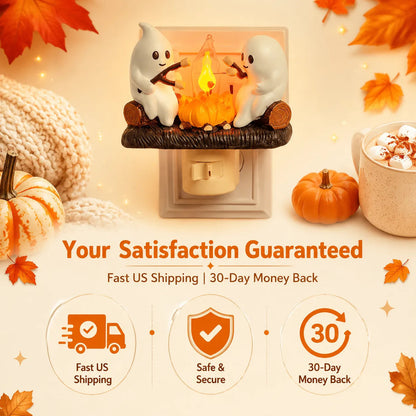 Ghost Campfire Night Light