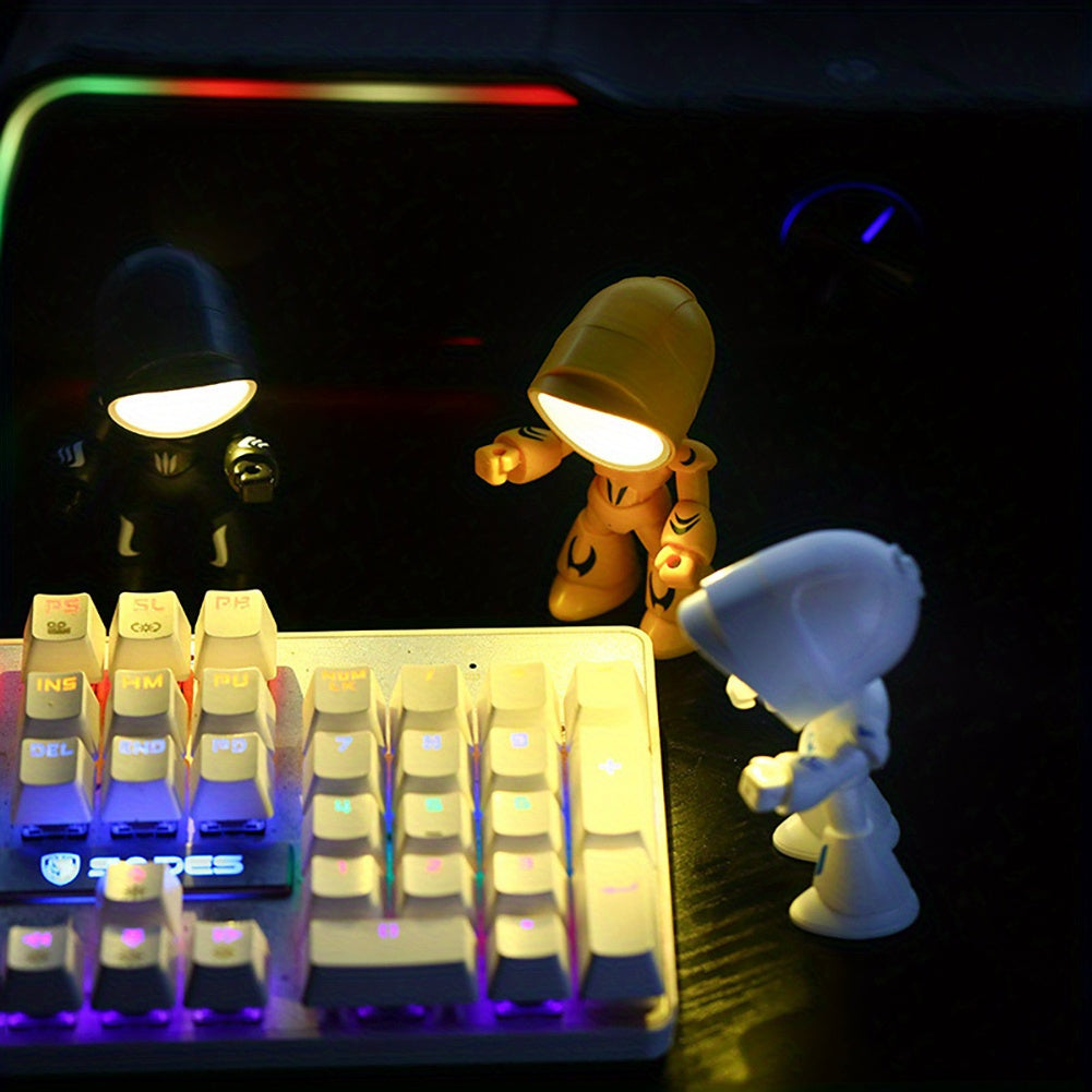 Magnetic Robot Night Lights