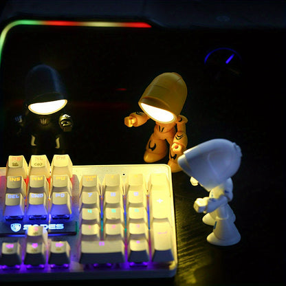 Magnetic Robot Night Lights