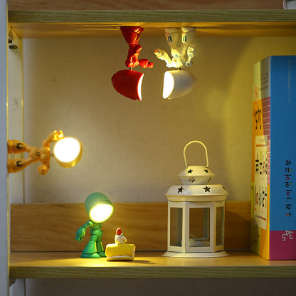 Magnetic Robot Night Lights
