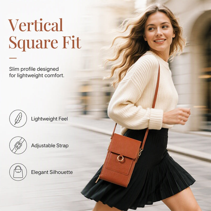 Women's Touchscreen Sensitive Phone Crossbody Bag