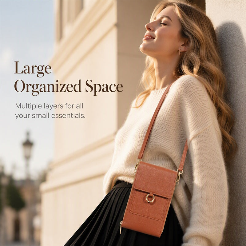 Women's Touchscreen Sensitive Phone Crossbody Bag