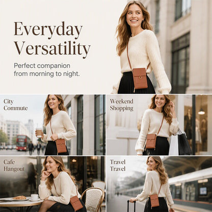 Women's Touchscreen Sensitive Phone Crossbody Bag