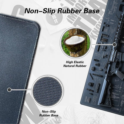 Decorative Mouse Pad Non-Slip & Washable