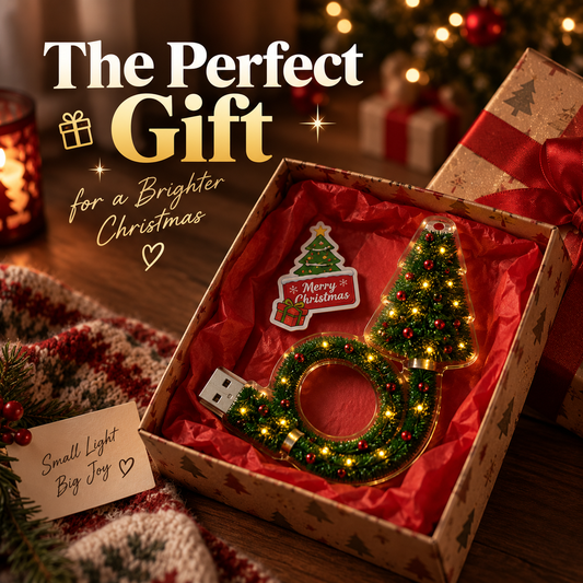 Instant Holiday Room Decor- Plug-In Christmas Tree Projection Night Light
