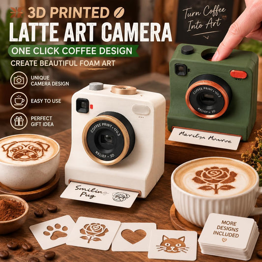 Latte Art Maker Camera Tool Turn Every Coffee Into A Creative Masterpiece