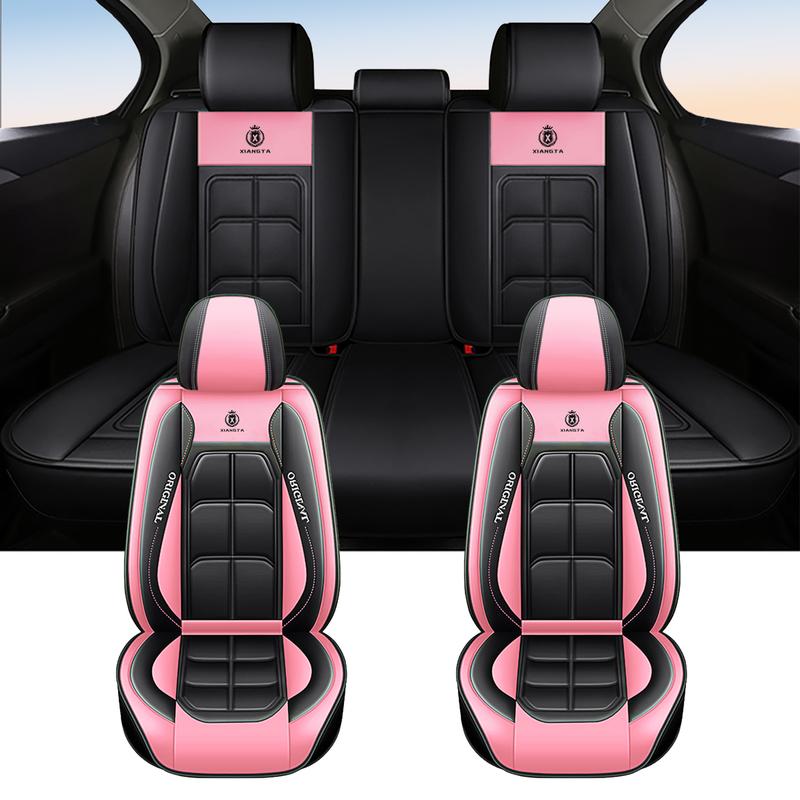 5-Seater Universal Leather Car Seat Cover Set