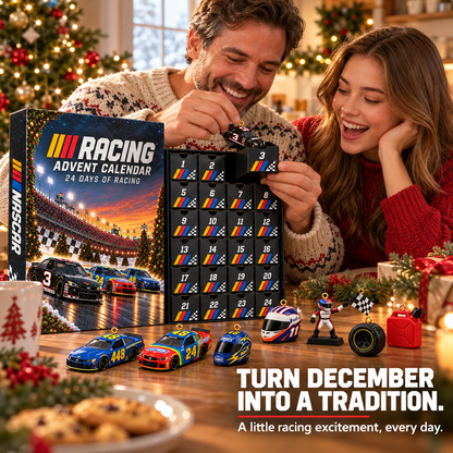 24-Day Racing Advent Calendar Daily Collectible Surprises for Motorsport Fans