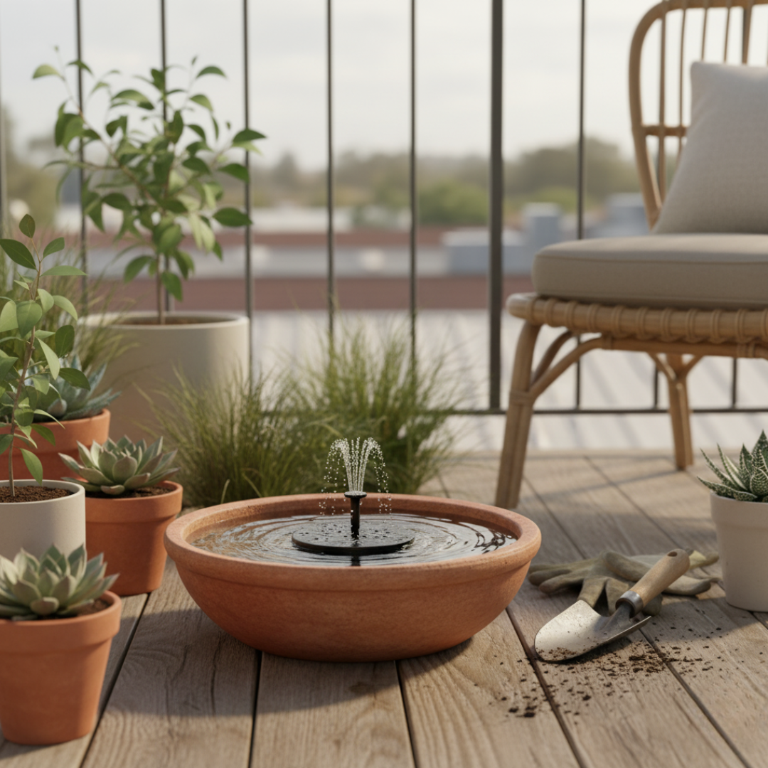 Solar Bowl Fountain Pump