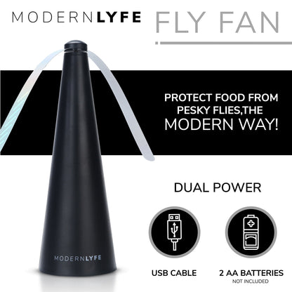 Outdoor Dining Fly Fan