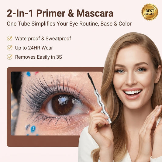 Waterproof Mascara Locks in 24-hour curl