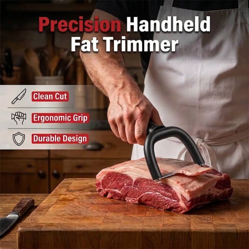 Handheld Beef and Pork Fat Trimming Tool