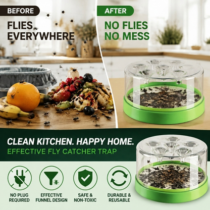 Keep Flies Away Naturally No Electricity, No Toxic Sprays, Reusable Design!