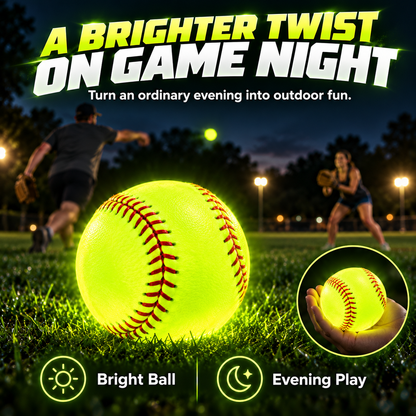 Glow Baseball for Brighter Game Nights