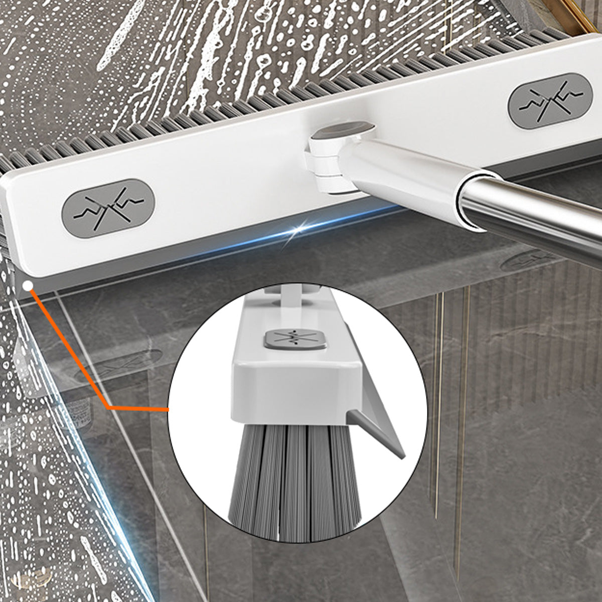 Rotating Extendable Cleaning Brush