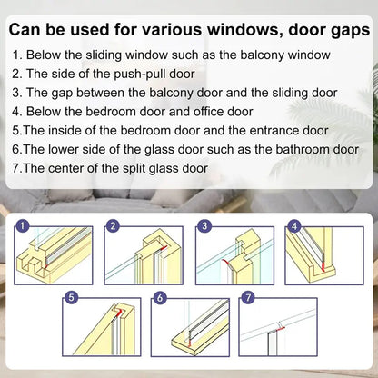 Adhesive Door Weather Strip
