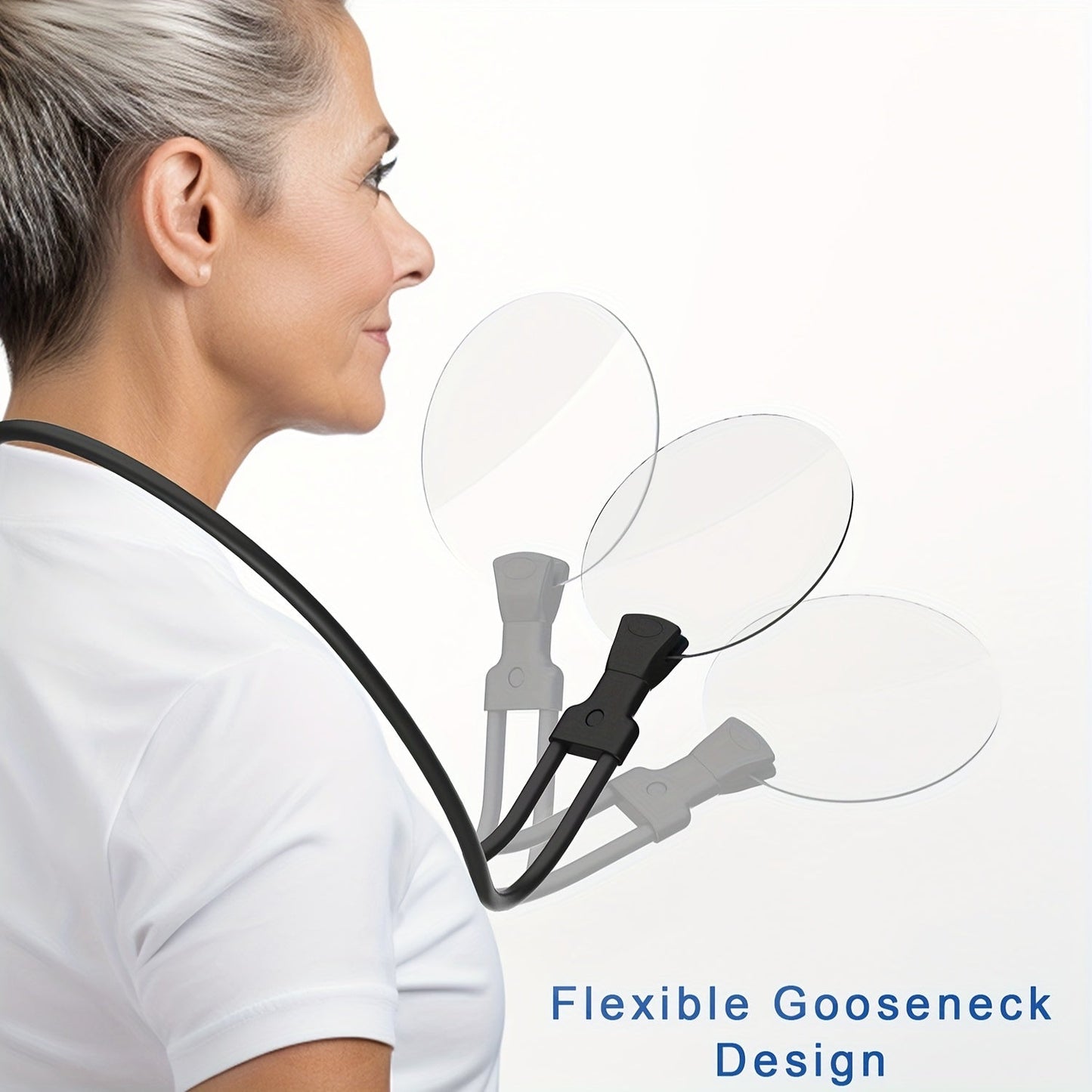 Flexible Neck Magnifying Glass