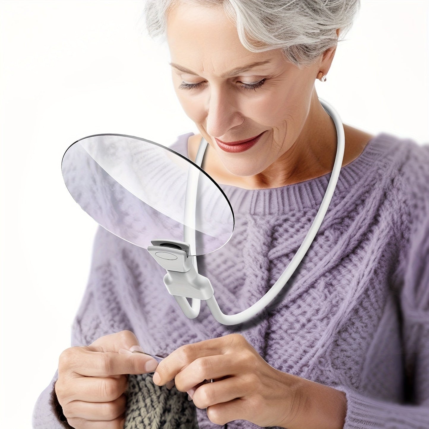 Flexible Neck Magnifying Glass