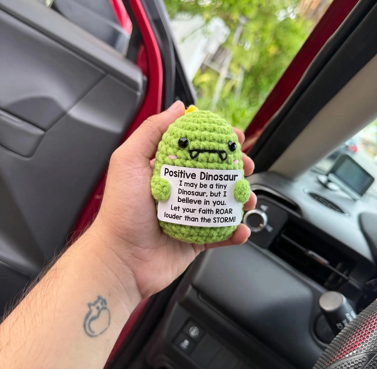 Handmade Yarn Car Charm Cute Gift
