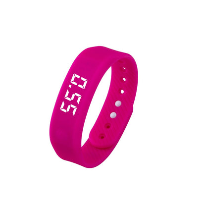 Silent Vibration Alarm & Fitness Band