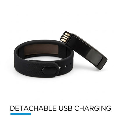Silent Vibration Alarm & Fitness Band