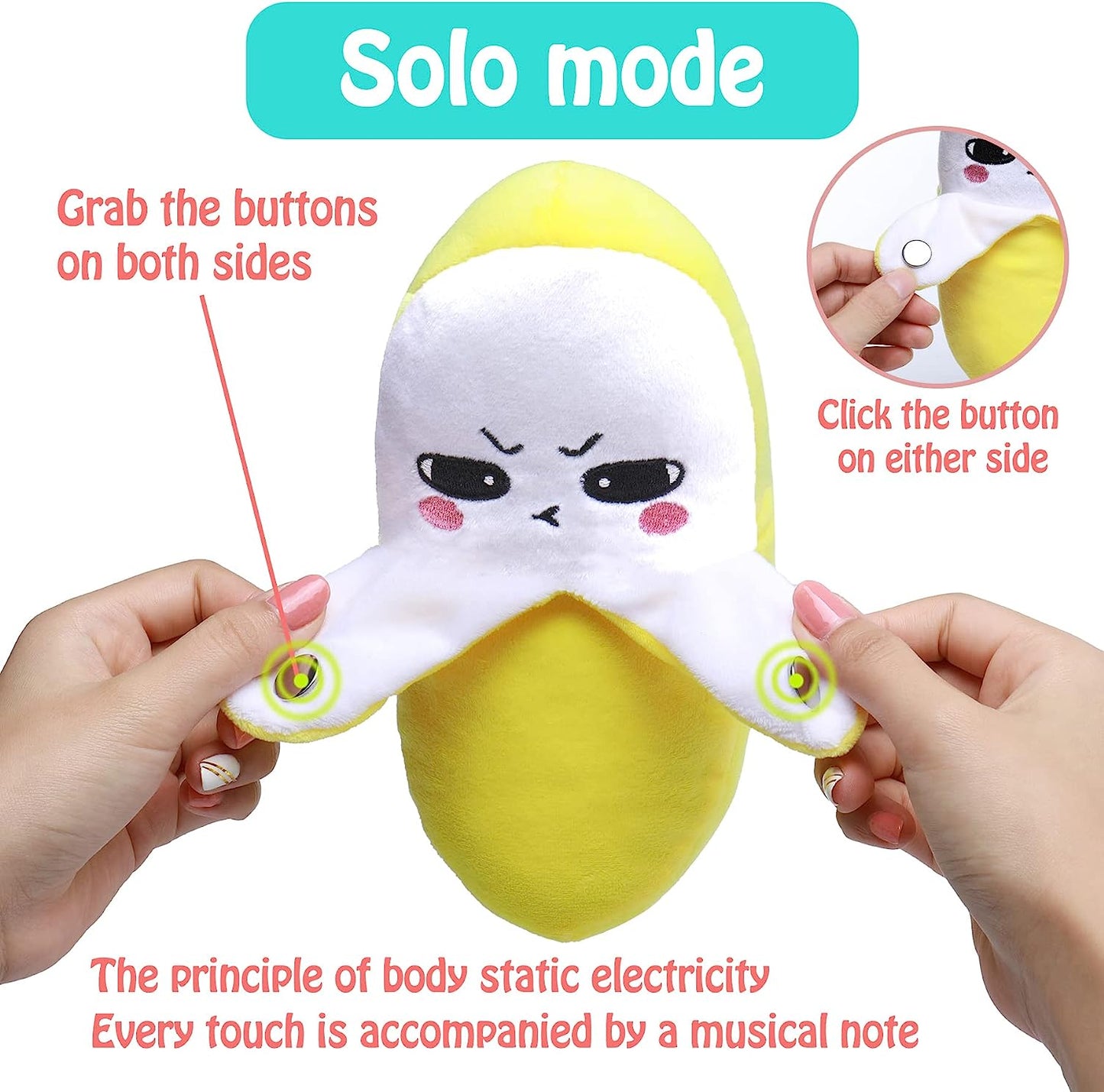 Musical Banana Piano Plush