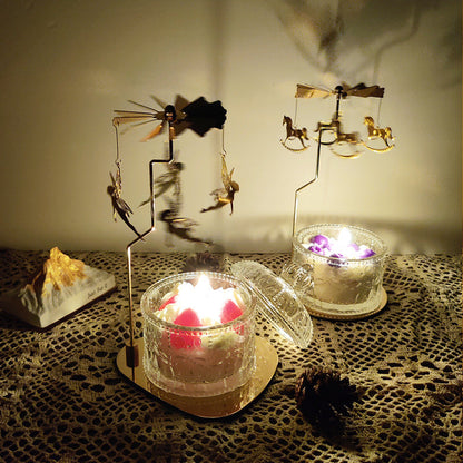 Spinning Tealight Candle Holder