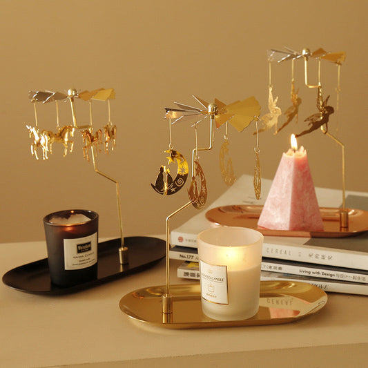 Spinning Tealight Candle Holder