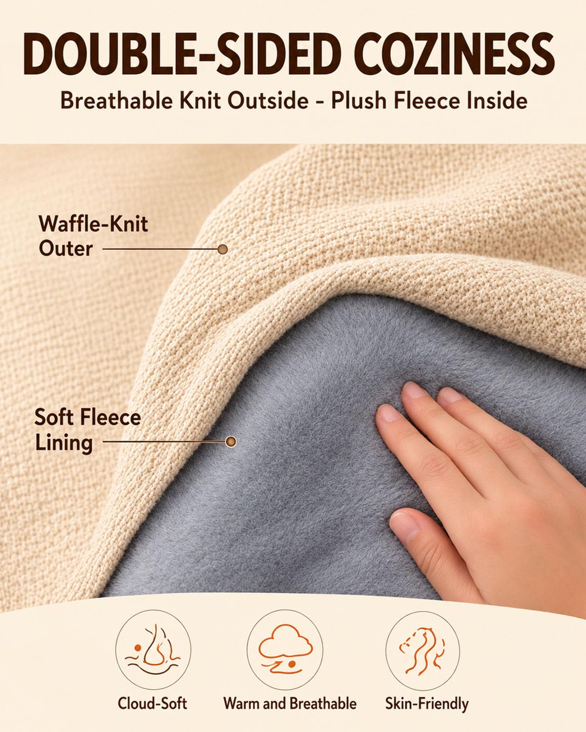 2027 Heated Shawl Wrap for Women USB Cordless Wearable Blanket with 3 Heat Settings, Fast Heating, Zipper & Pockets