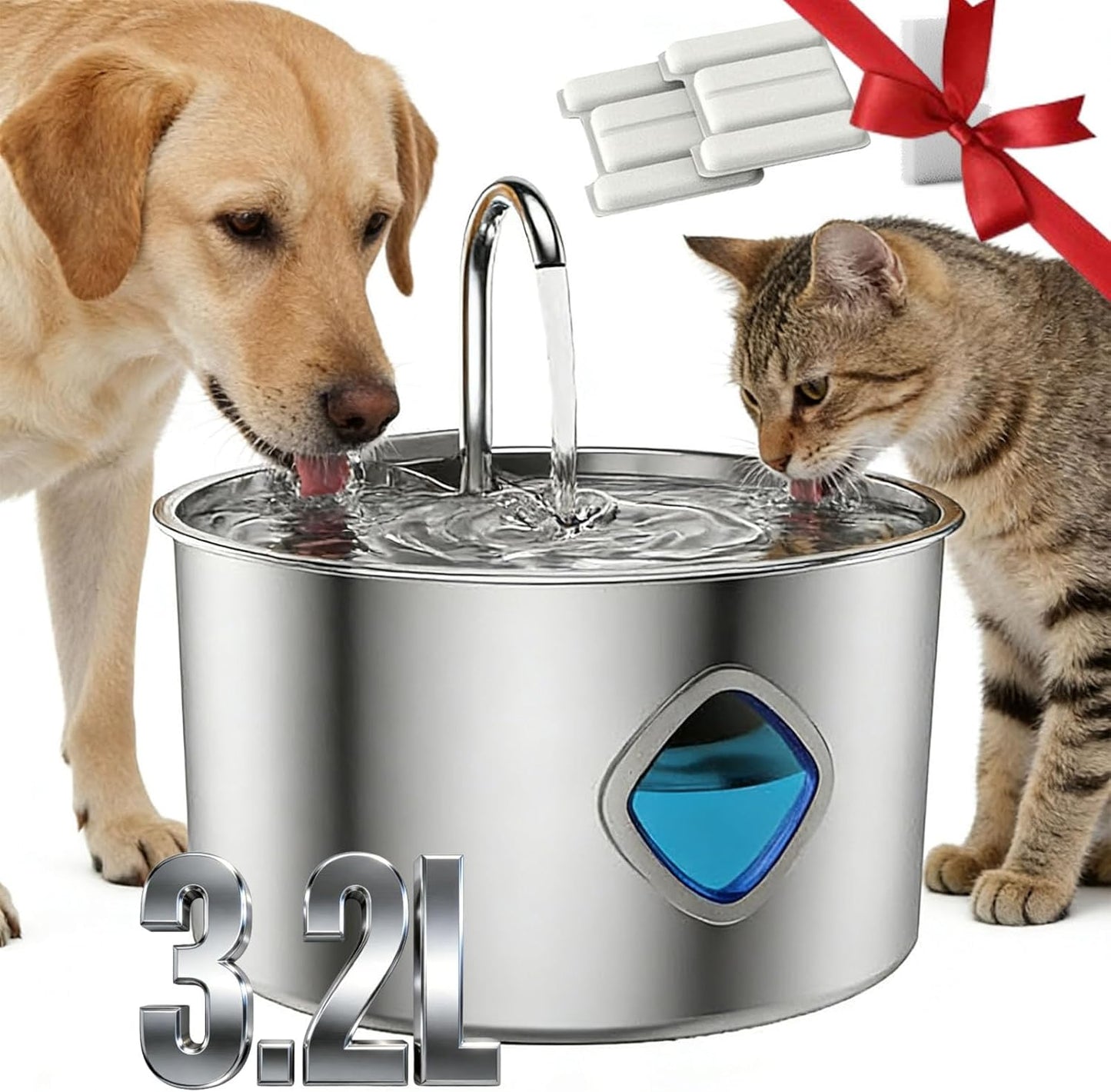 Stainless Pet Water Fountain