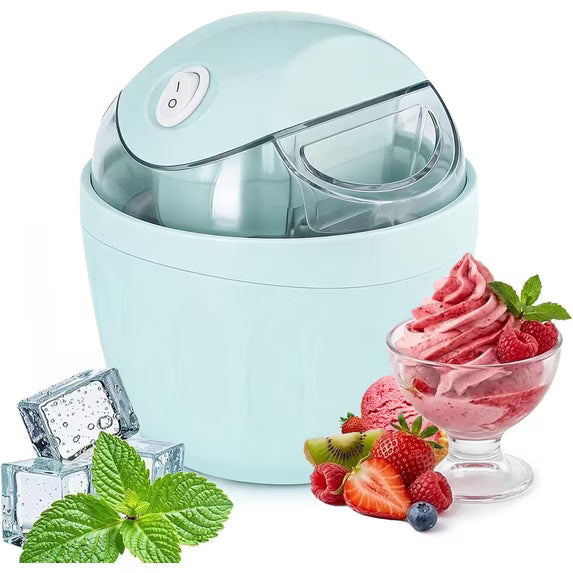 Mini Homemade Ice Cream Maker Personal Frozen Dessert Machine