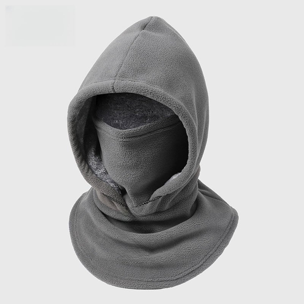 Winter Fleece Hat with Neck Gaiter