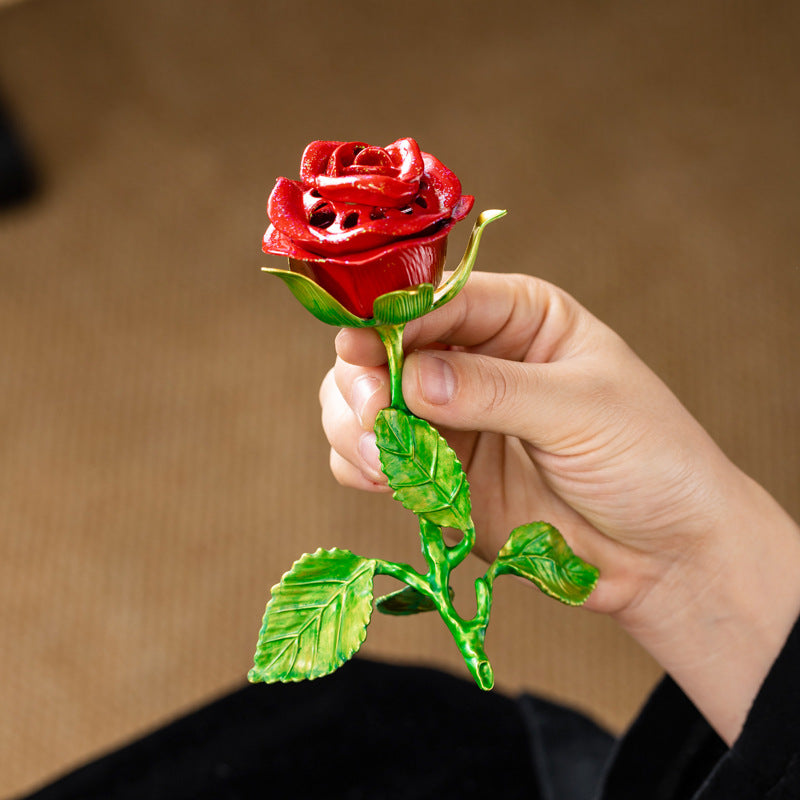 Rose Incense Burner