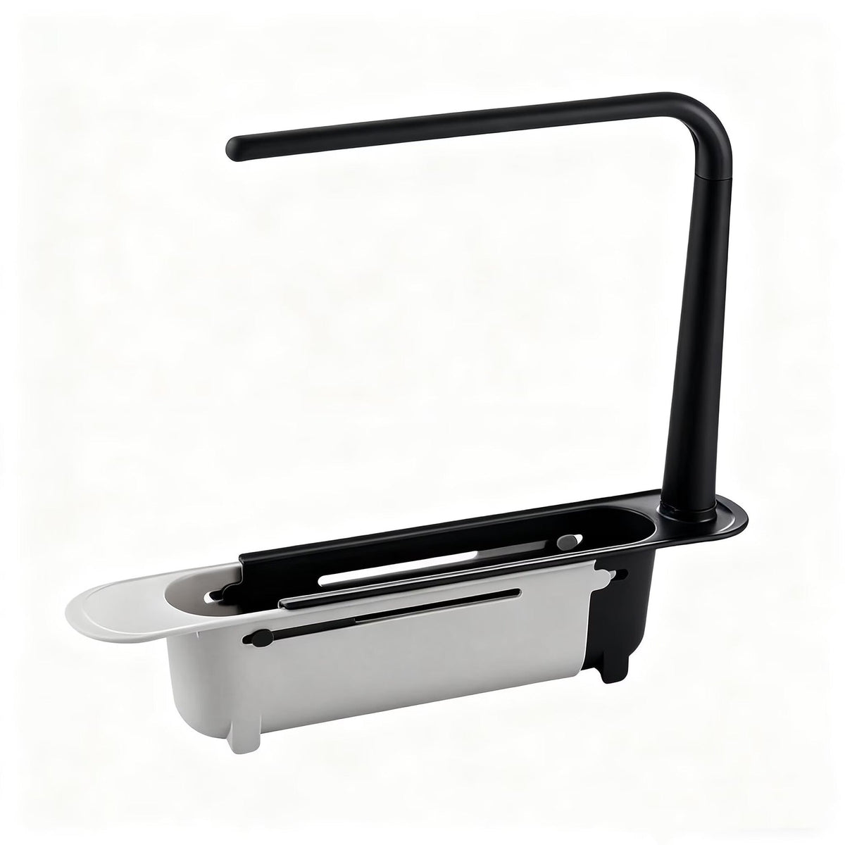 Extendable Sink Organizer with Towel Rack