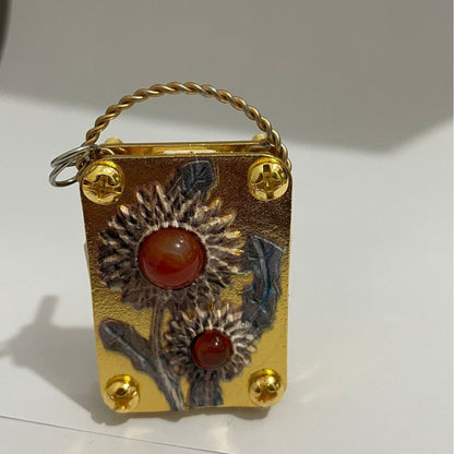Mini Flower Press Portable Pocket Press for Flowers & Leaves