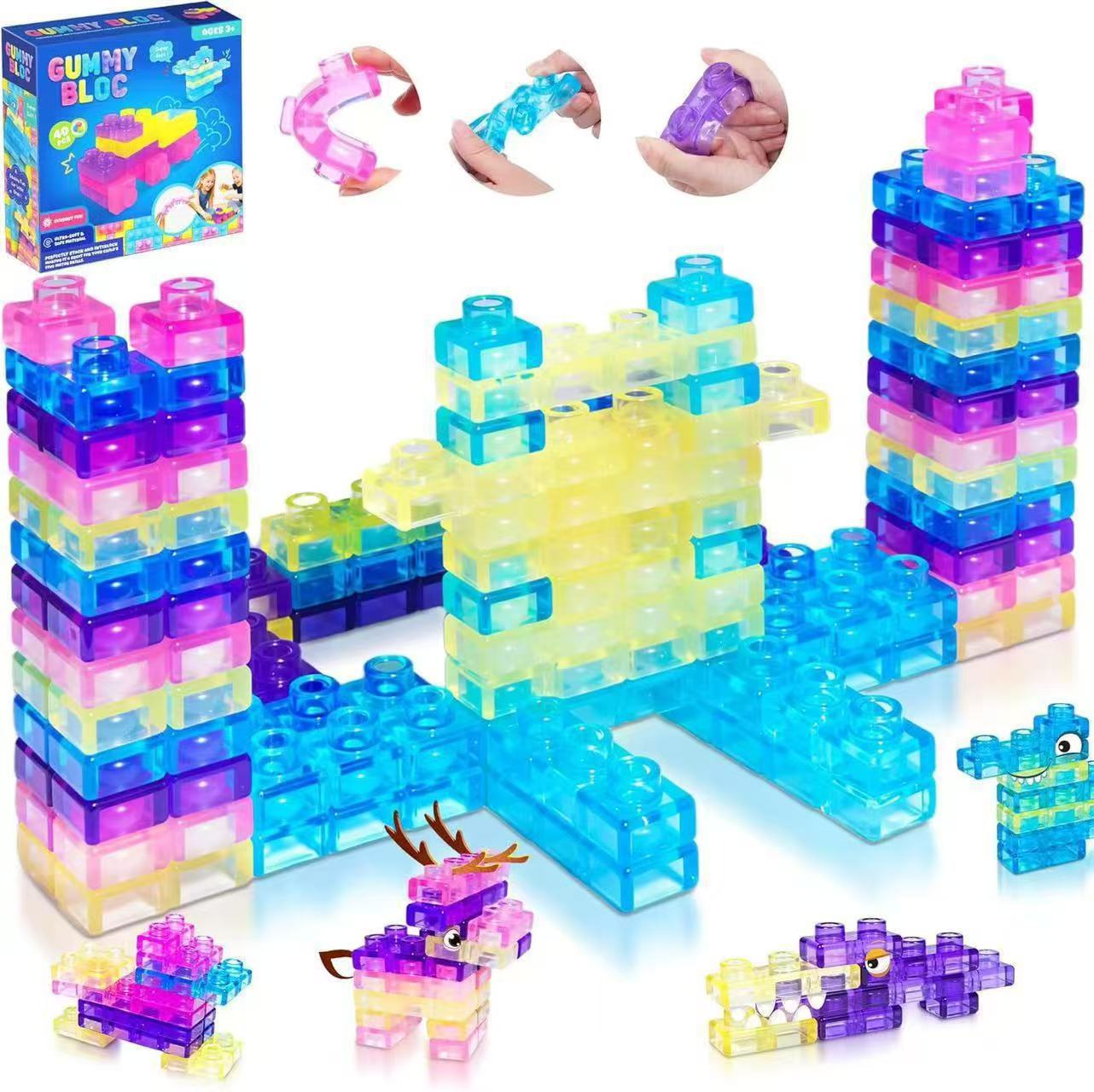 Squishy Building Blocks Set