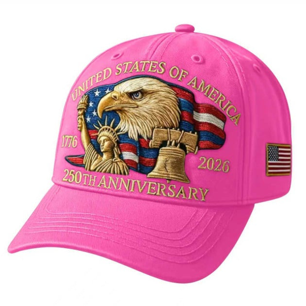Eagle & Liberty United States 250th Anniversary Hat