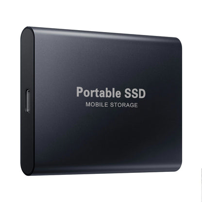 High-speed portable solid-state drive (SSD)