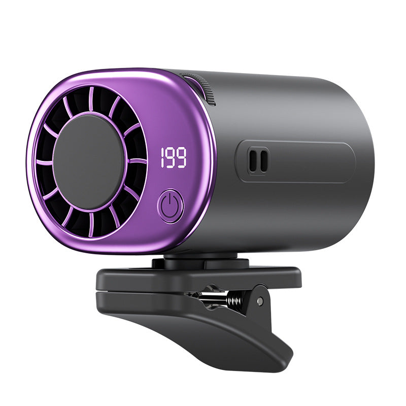 2026 Semiconductor Cooling Clip-On Car Fan