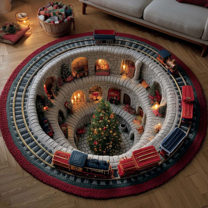 Christmas 3D Optical Illusion Rug