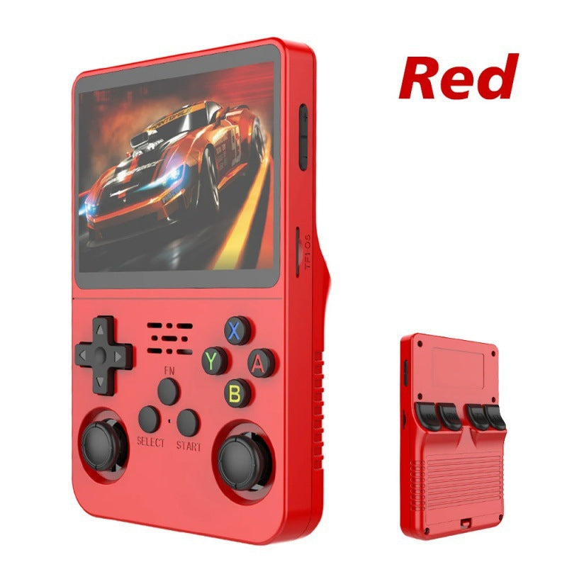 R36S Retro Handheld Game Console 3.5" IPS Screen, Linux System, 3000mAh Battery, Preloaded Games