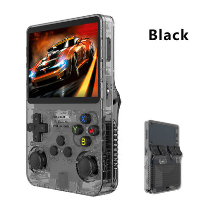 R36S Retro Handheld Game Console 3.5" IPS Screen, Linux System, 3000mAh Battery, Preloaded Games