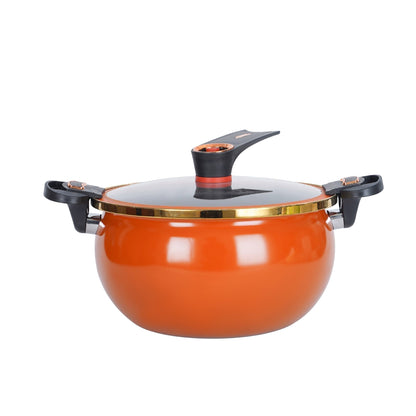 Large Capacity Micro-Pressure Enamel Soup Pot