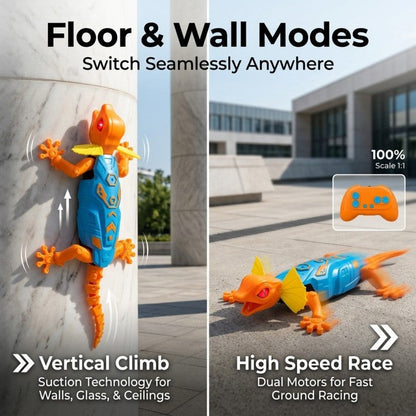 Wall-Climbing RC Lizard Toy
