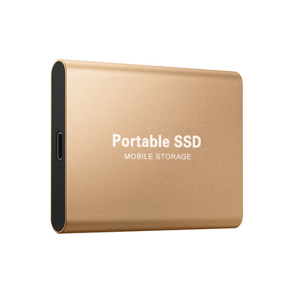 High-speed portable solid-state drive (SSD)