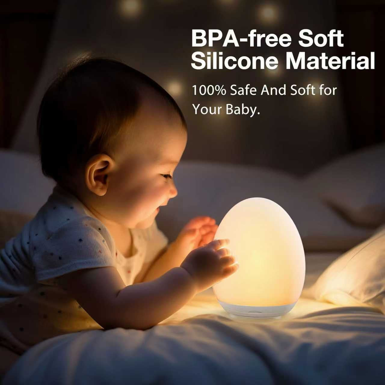Dimmable Egg Night Light